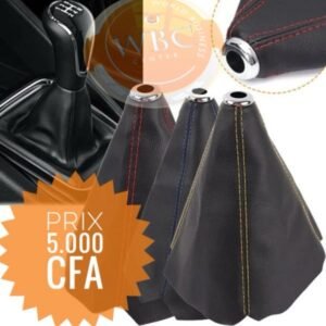 Soufflet de levier de vitesse en cuir