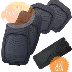 Tapis de sol universel caoutchouc noir